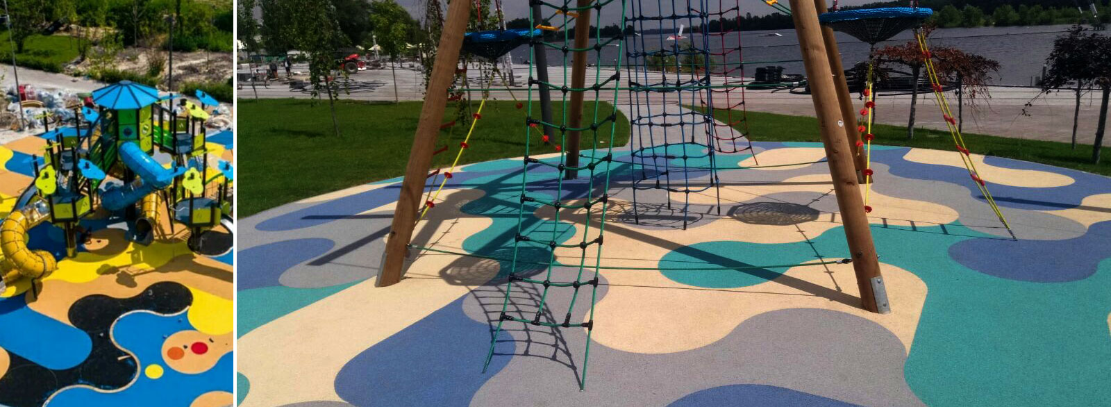 Искусственный газон для детских игровых площадок